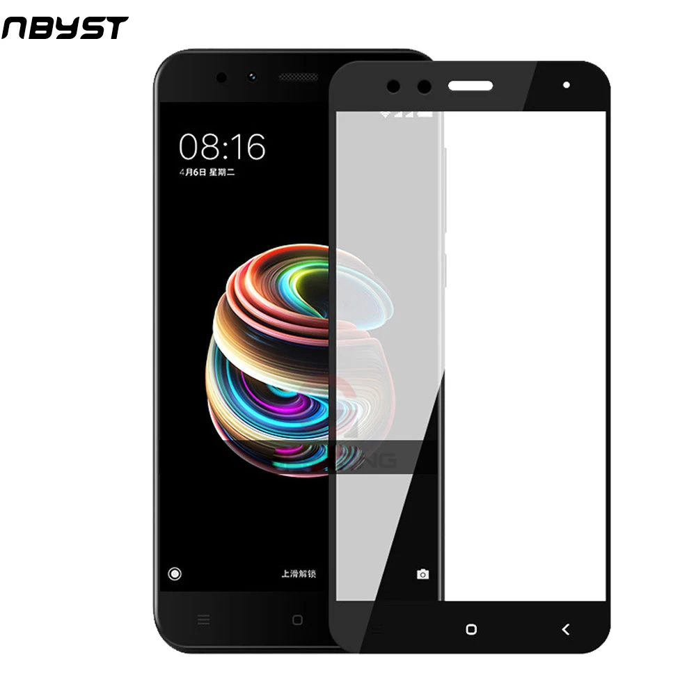 

NBYST 9H 2.5D Full Cover Tempered Glass For Xiaomi Redmi 5 S2 8 SE A1 6 5X 6 5S 5C Mi5 S Plus Screen Protector Protective Film