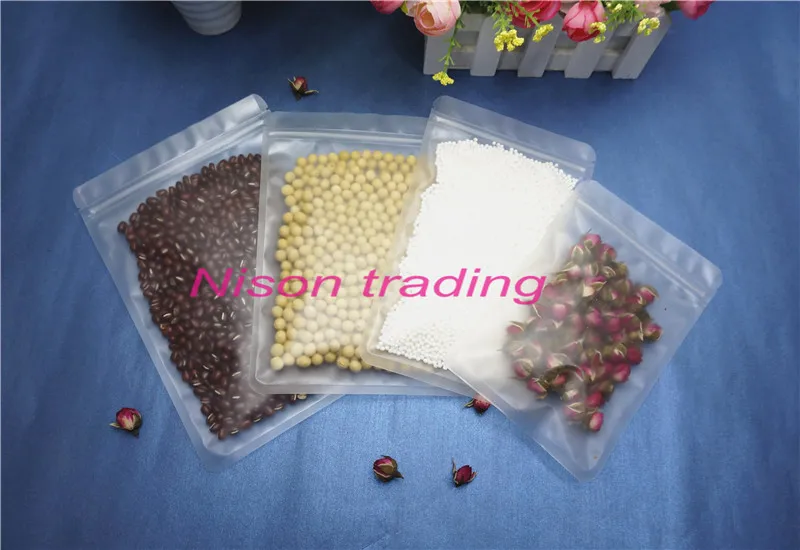 10pcs Matte clear Zip Lock bags - Frosted surface Plastic bag Reusable pouch Zipper clip food grade packing candy/fruit sachet
10pcs Matte clear Zip Lock bags - Frosted surface Plastic bag Reusable pouch Zipper clip food grade packing candy/fruit sachet