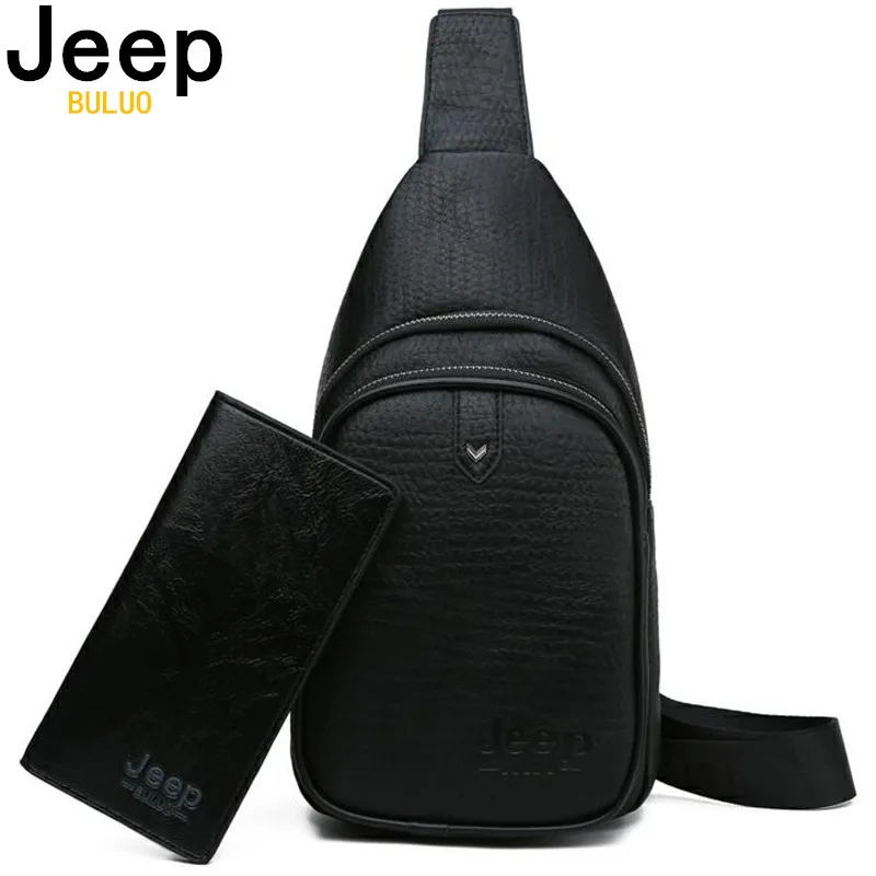 JEEP BULUO Brand Men Sling Bags High Quality Leather Chest Bag For Man Fashion Casual Men's Bags Crossbody Travel Shoulder Bag
JEEP BULUO Brand Men Sling Bags High Quality Leather Chest Bag For Man Fashion Casual Men's Bags Crossbody Travel Shoulder Bag