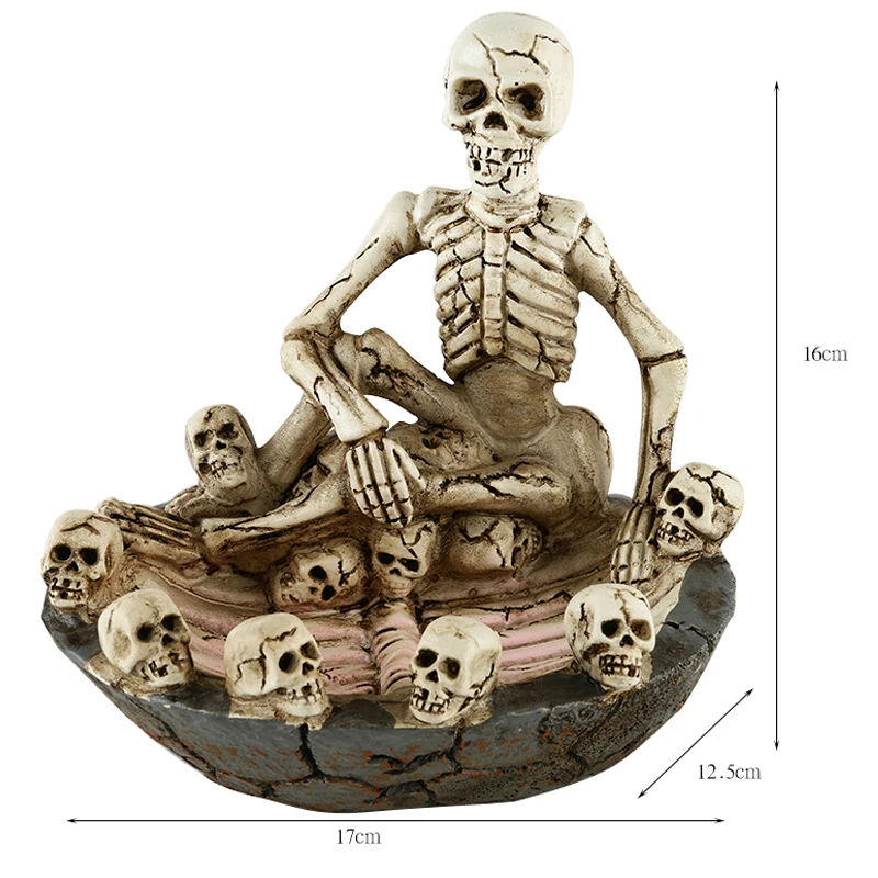 Statues Africa Home office Decor Cigarette Smoking Ashtray Skull For Decoration Handicraft Human Resin Skulls Gothic Sculptures
Statues Africa Home office Decor Cigarette Smoking Ashtray Skull For Decoration Handicraft Human Resin Skulls Gothic Sculptures