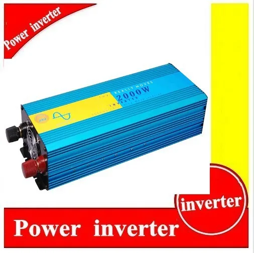 2000W de onda senoidal pura Inversor DHL Fedex 2000W Pure Sine Wave Inverter 4000w peak For Wind and solar energy High Qualit
2000W de onda senoidal pura Inversor DHL Fedex 2000W Pure Sine Wave Inverter 4000w peak For Wind and solar energy High Qualit