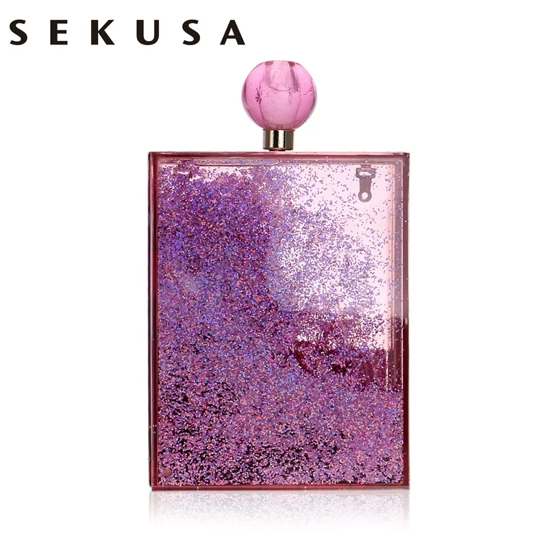 SEKUSA Sequined Women Evening Bag Plastic Female Chain Shoulder Party Clutch Bag Metal Beaded Wedding Handbags 
SEKUSA Sequined Women Evening Bag Plastic Female Chain Shoulder Party Clutch Bag Metal Beaded Wedding Handbags