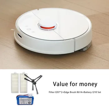 Rechargeable for ILIFE Battery + Brush Filter 14.8V 2800mAh Robotic Vacuum Cleaner Accessories for Chuwi for Ilife A4 A4s A6
Rechargeable for ILIFE Battery + Brush Filter 14.8V 2800mAh Robotic Vacuum Cleaner Accessories for Chuwi for Ilife A4 A4s A6