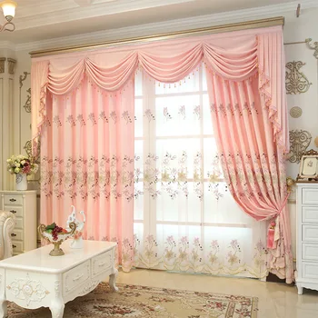 Europe Luxury Pink Embroidered Curtains for Living Room High-end Villa Curtain Cloth for Bedroom Kitchen/Hotel Window Curtains
Europe Luxury Pink Embroidered Curtains for Living Room High-end Villa Curtain Cloth for Bedroom Kitchen/Hotel Window Curtains