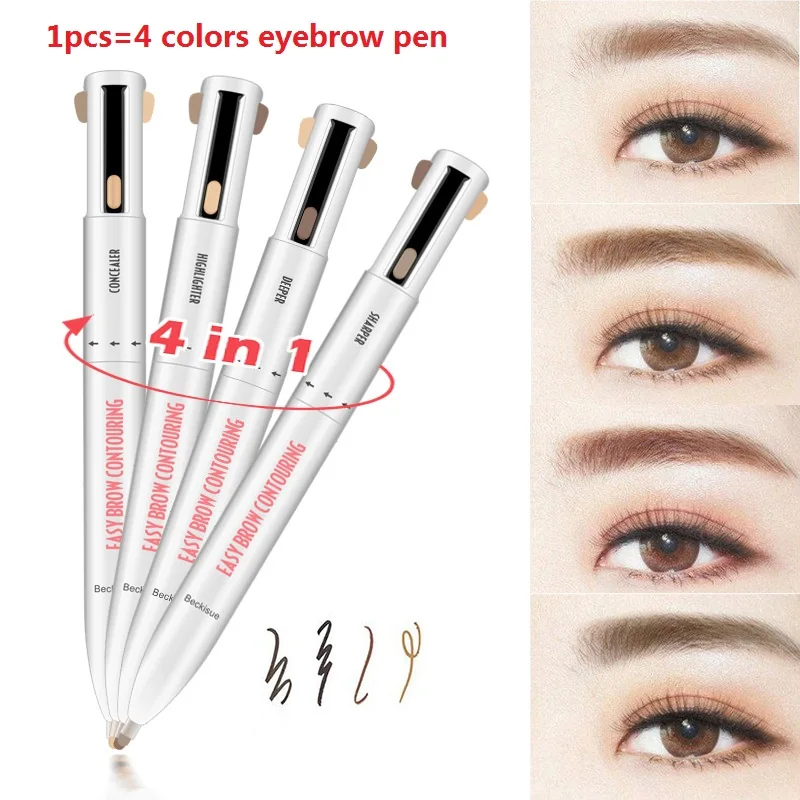 4 In1 Eyebrow Pencil Makeup Lasting Waterproof Drawing Eye Eyebrow Tattoo Pen Maquiagem Cosmetics for Eyebrows TSLM2
4 In1 Eyebrow Pencil Makeup Lasting Waterproof Drawing Eye Eyebrow Tattoo Pen Maquiagem Cosmetics for Eyebrows TSLM2