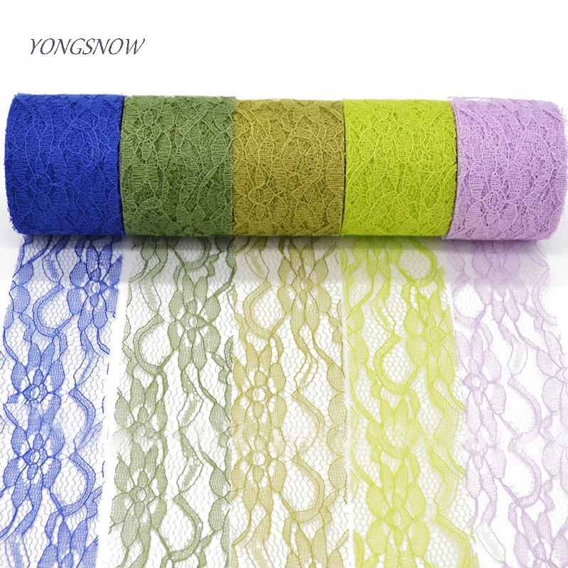 5cm Tulle Lace Roll Spool Fabric Ribbon Netting Fabric For DIY Wedding Party Chair Sash Bow Table Runner Decoration Favors
5cm Tulle Lace Roll Spool Fabric Ribbon Netting Fabric For DIY Wedding Party Chair Sash Bow Table Runner Decoration Favors