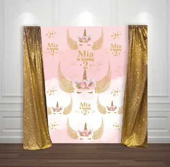 custom Unicorn Rainbow Baby Shower 1st birthday backdrop High quality Computer print party photography backgrounds
custom Unicorn Rainbow Baby Shower 1st birthday backdrop High quality Computer print party photography backgrounds