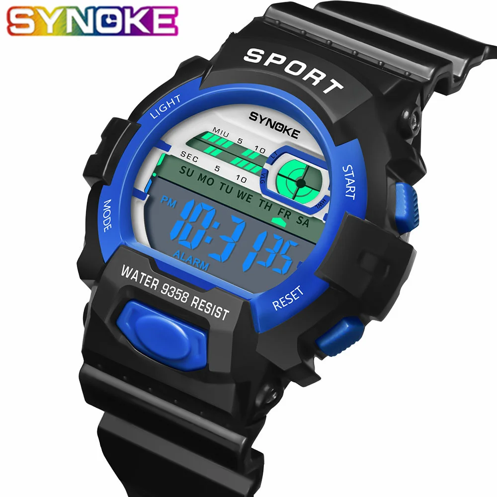 SYNOKE Kids Children Boys Watches Student Sport Waterproof LED Digital Watch Electronic Watches Girls Wristwatch Christmas Gift
SYNOKE Kids Children Boys Watches Student Sport Waterproof LED Digital Watch Electronic Watches Girls Wristwatch Christmas Gift