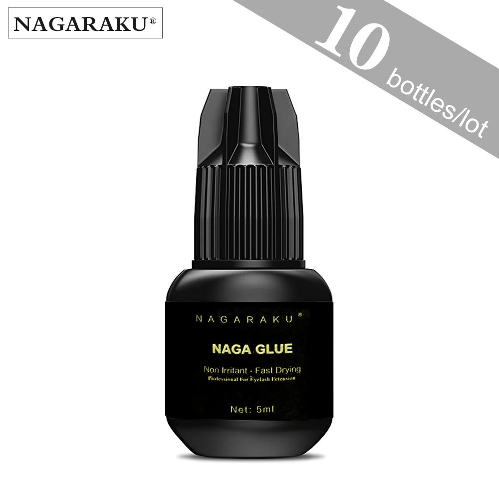 NAGARAKU 5ml 10 PCS bottles low odor no simulation eyelash extension glue soft lash glue eyelash glue false eyelash adhesive
NAGARAKU 5ml 10 PCS bottles low odor no simulation eyelash extension glue soft lash glue eyelash glue false eyelash adhesive