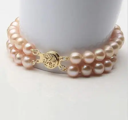 Wholesale price 16new ^^^^AAA+ New 7-8mm 2 Rows Genuine Natural Freshwater Akoya Pearl Bracelet 7.5"
Wholesale price 16new ^^^^AAA+ New 7-8mm 2 Rows Genuine Natural Freshwater Akoya Pearl Bracelet 7.5"