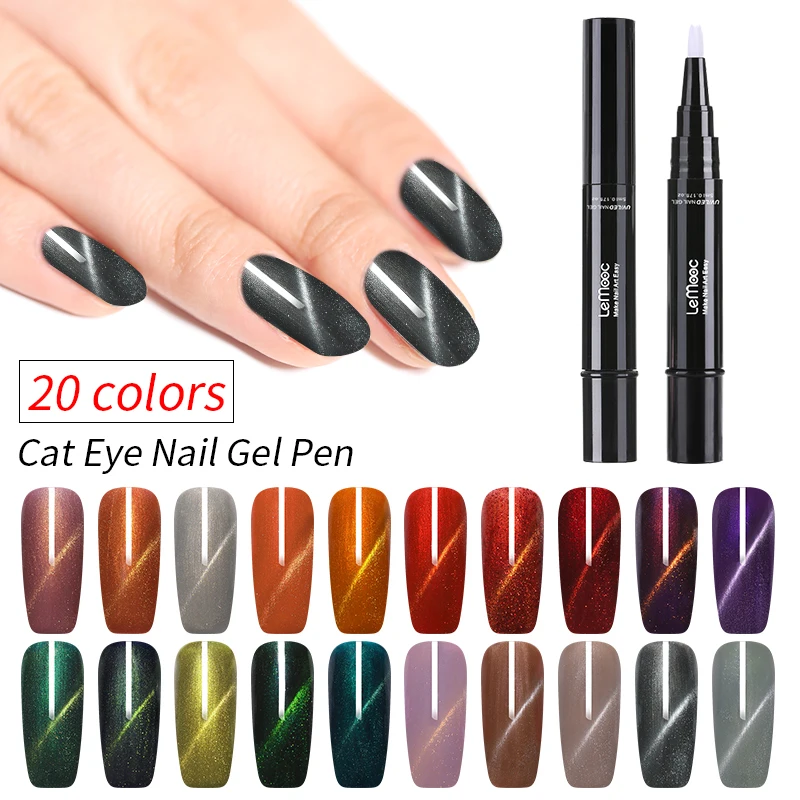 LEMOOC 5ml Cat Eyes Nail Gel Polish Pen Colorful Magnetic Red UV Soak Off Semi Permanent Design Nail Art Gel Varnish Manicure
LEMOOC 5ml Cat Eyes Nail Gel Polish Pen Colorful Magnetic Red UV Soak Off Semi Permanent Design Nail Art Gel Varnish Manicure