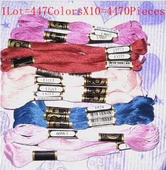 Hot Sell Cross Stitch Thread 1Lot=4470 Skeins Similar DMC Thread Cross Stitch Lines Free Shipping
Hot Sell Cross Stitch Thread 1Lot=4470 Skeins Similar DMC Thread Cross Stitch Lines Free Shipping
