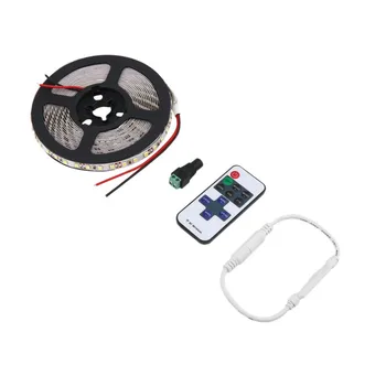 NON-Waterproof 5M 600LEDs 3528 SMD Flexible LED Strip Light Roll Super Bright Single Lights Belt With Remote Control Christmas
NON-Waterproof 5M 600LEDs 3528 SMD Flexible LED Strip Light Roll Super Bright Single Lights Belt With Remote Control Christmas