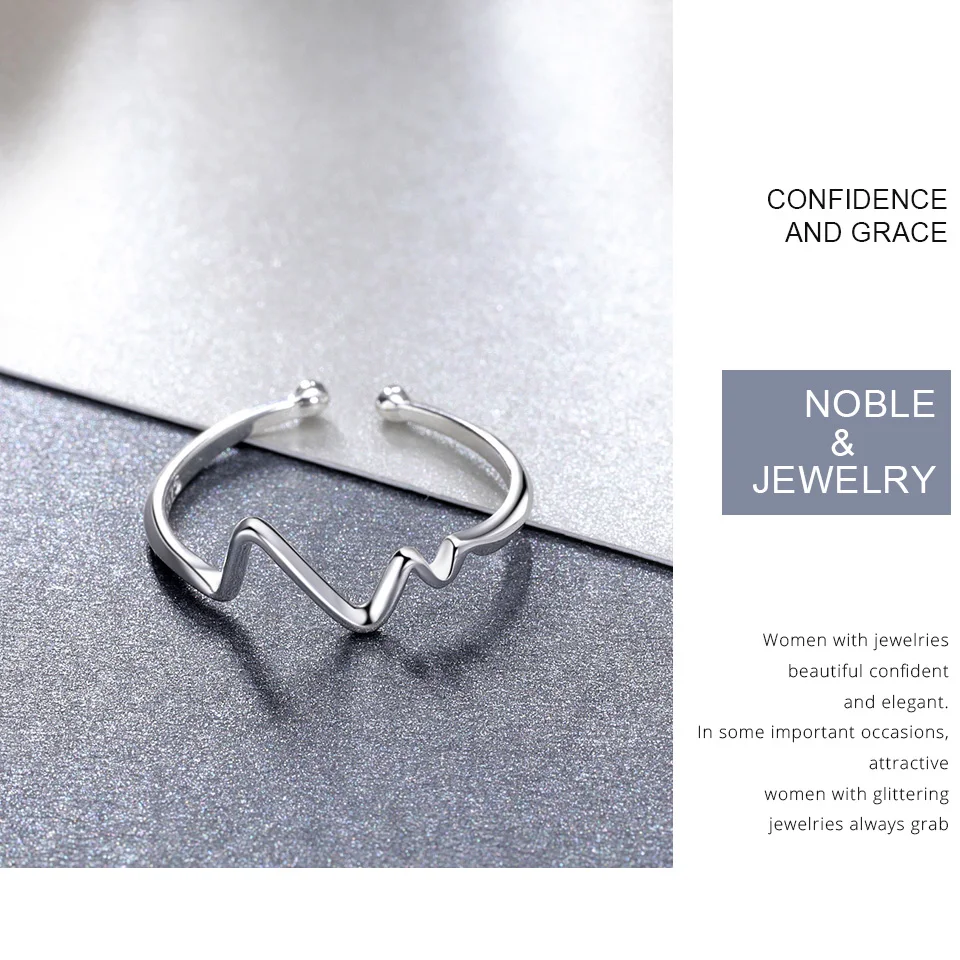 WOSTU Real 925 Sterling Silver Geometric Triangle Open Finger Rings For Women Man Cool Fine Jewelry Adjustable Ring Gift CSR158