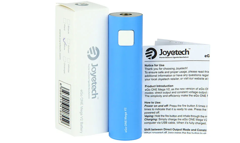 Electronic Cigarette Joyetech EGo ONE Mega Battery 2300mAh Dual Circuit Protection Used for EGo ONE Mega Kit Vape Vs Ijust S