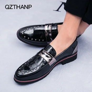 QZTHANP Wedding Party Flats Casual ShoesFormal Oxford Fashion Casual Leather Shoes Men Moccasins Men Shoes for Men High Quality
QZTHANP Wedding Party Flats Casual ShoesFormal Oxford Fashion Casual Leather Shoes Men Moccasins Men Shoes for Men High Quality