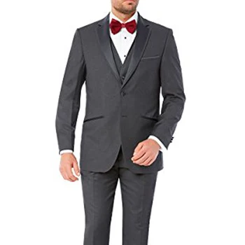 Gray Wedding Groom Tuxedos for Groomsmen Wear 3 Piece Man Set Jacket Pants Vest Notched Lapel Business Formal Men Suits
Gray Wedding Groom Tuxedos for Groomsmen Wear 3 Piece Man Set Jacket Pants Vest Notched Lapel Business Formal Men Suits