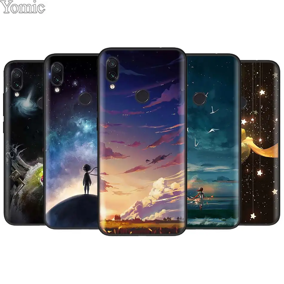 Little Prince Watercolor Art Black Case for Xiaomi Redmi 7 6 5 Note 7 5 6 Pro 4X 5A 6A S2 GO Poco F1 Soft Silicone Case Cover
Little Prince Watercolor Art Black Case for Xiaomi Redmi 7 6 5 Note 7 5 6 Pro 4X 5A 6A S2 GO Poco F1 Soft Silicone Case Cover