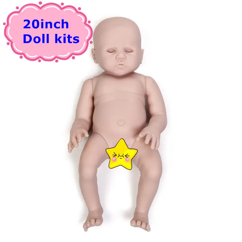 NPK Popular Reborn Doll Kit For 20inch Reborn Boy/Girl Doll Soft Silicone Vinyl Full Body For Anatomically Correct Birdy LDC kit
NPK Popular Reborn Doll Kit For 20inch Reborn Boy/Girl Doll Soft Silicone Vinyl Full Body For Anatomically Correct Birdy LDC kit