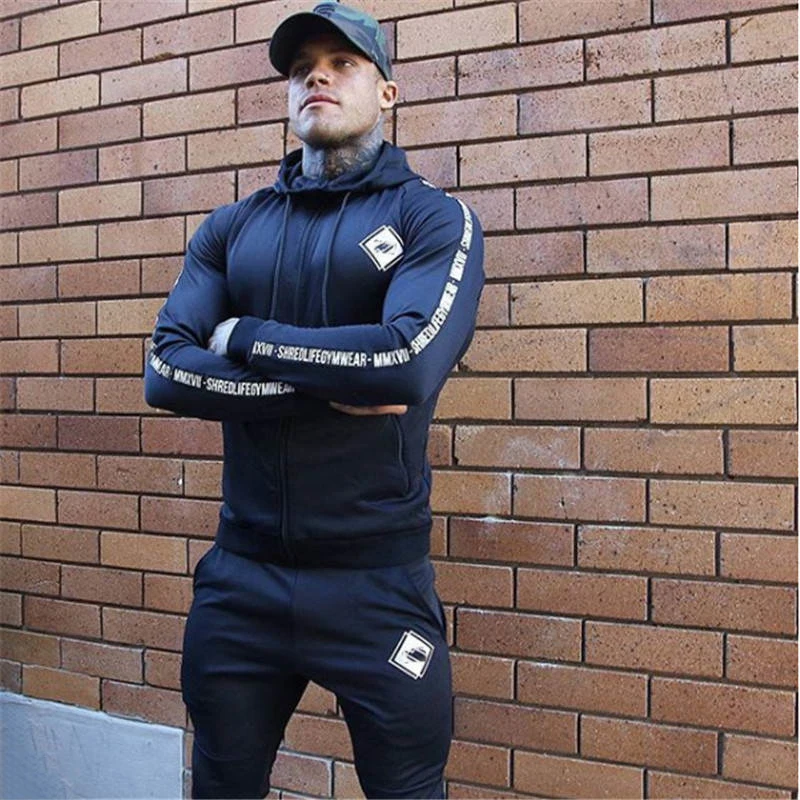 Fashion Men Hoodies Casual Sweatshirt- (14)