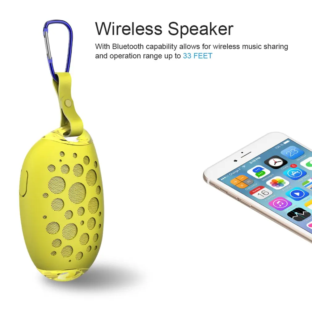 Wireless Bluetooth Speaker MG X1 Mini Mango Outdoor Stereo Speaker With Mic Hook Portable IP54 Waterproof Support Handsfree Call
Wireless Bluetooth Speaker MG X1 Mini Mango Outdoor Stereo Speaker With Mic Hook Portable IP54 Waterproof Support Handsfree Call