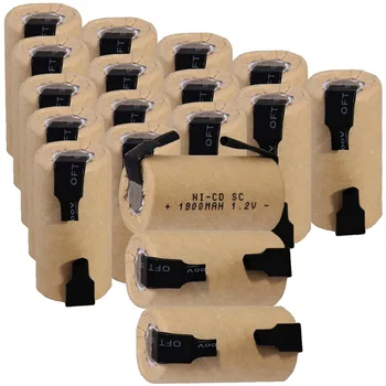 Real capacity 18 pcs SC 1800mah 1.2v battery NICD rechargeable batteries for makita bosch B&D Hitachi metabo dewalt power tools
Real capacity 18 pcs SC 1800mah 1.2v battery NICD rechargeable batteries for makita bosch B&D Hitachi metabo dewalt power tools