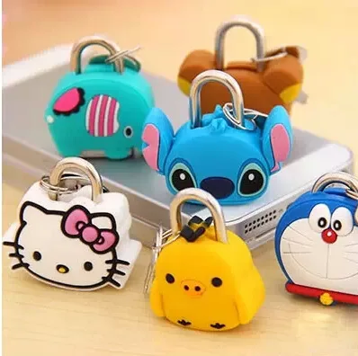Creative Cute Silicone Cartoon Doll Metal Mini Padlock Security Anti-theft Luggage Lock
Creative Cute Silicone Cartoon Doll Metal Mini Padlock Security Anti-theft Luggage Lock