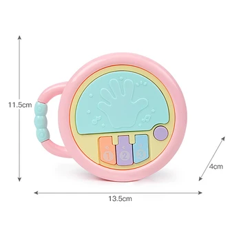 Toy Musical Instruments For Kids Baby Musical Drum Handbell Developing Educational Toys For Children Christmas Gift
Toy Musical Instruments For Kids Baby Musical Drum Handbell Developing Educational Toys For Children Christmas Gift