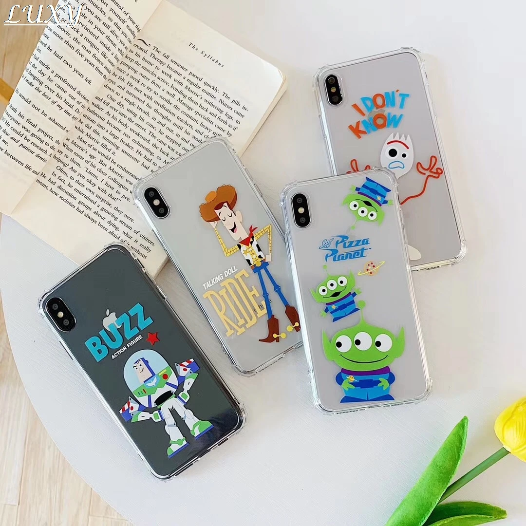 Cute Cartoon Clear Candy tpu toy story phone case for iphone 11 Pro X XS Max Xr 7 7plus 8 8plus 6 6s plus buzz woody alien cover
Cute Cartoon Clear Candy tpu toy story phone case for iphone 11 Pro X XS Max Xr 7 7plus 8 8plus 6 6s plus buzz woody alien cover