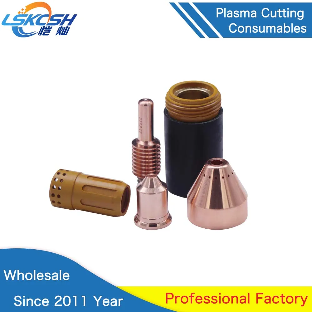 LSKCSH High Quality 65A/85A/105A Plasma Cutting Consumables Electrode Nozzle For Torch 220842 220816 220819 220930 220941 220990
LSKCSH High Quality 65A/85A/105A Plasma Cutting Consumables Electrode Nozzle For Torch 220842 220816 220819 220930 220941 220990