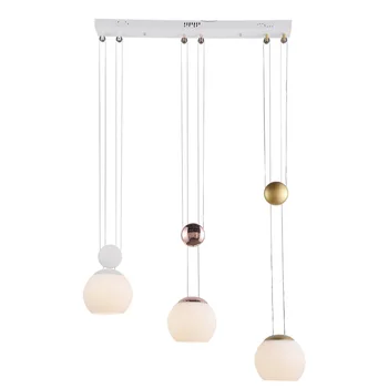 New classical Nordic designer restaurant living room pendant lights Hotel bedroom Creative droplight Milk white glass lampshade
New classical Nordic designer restaurant living room pendant lights Hotel bedroom Creative droplight Milk white glass lampshade