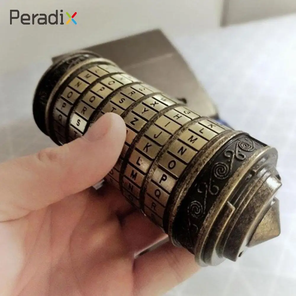 Alphabet Lock Cylinder Lock Da Vinci Code Birthday Present Props Retro Intelligence Toys Creative Da Vinci Cylindrical
Alphabet Lock Cylinder Lock Da Vinci Code Birthday Present Props Retro Intelligence Toys Creative Da Vinci Cylindrical