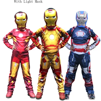 Iron Man Boy Costume Movie Superhero IronMan Cosplay Costume with Mask Children Kids Halloween Costume
Iron Man Boy Costume Movie Superhero IronMan Cosplay Costume with Mask Children Kids Halloween Costume