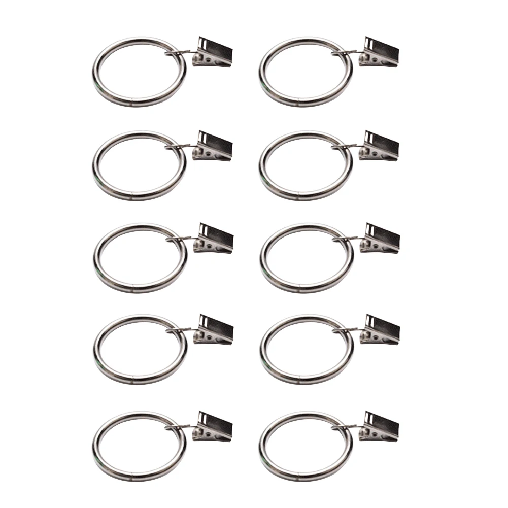 NEW 10pcs/set High Quality Black Mini Stainless Steel Window Curtain Hook Metal Rings Clips With Eyelets Drop shipping
NEW 10pcs/set High Quality Black Mini Stainless Steel Window Curtain Hook Metal Rings Clips With Eyelets Drop shipping
