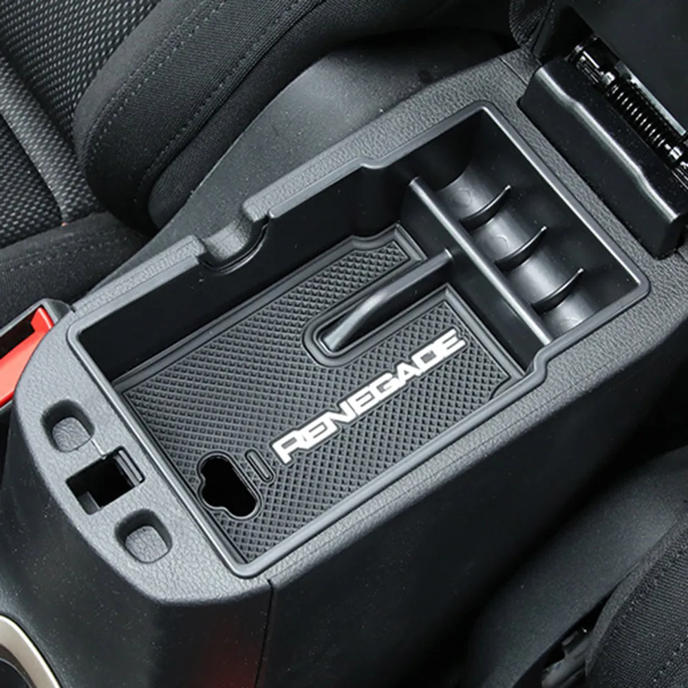 INTERIOR CENTER CONSOLE ARMREST STORAGE BOX ORGANIZER TRAY FOR JEEP RENEGADE 2016 2017 2018 ACCESSORIES CAR STYLING
INTERIOR CENTER CONSOLE ARMREST STORAGE BOX ORGANIZER TRAY FOR JEEP RENEGADE 2016 2017 2018 ACCESSORIES CAR STYLING