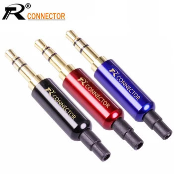 100pcs/lot Copper Audio Jack 3.5mm 3 Poles Stereo Connector Gold Plated Earphone Jack 3.5mm Male Plug With Tail
100pcs/lot Copper Audio Jack 3.5mm 3 Poles Stereo Connector Gold Plated Earphone Jack 3.5mm Male Plug With Tail