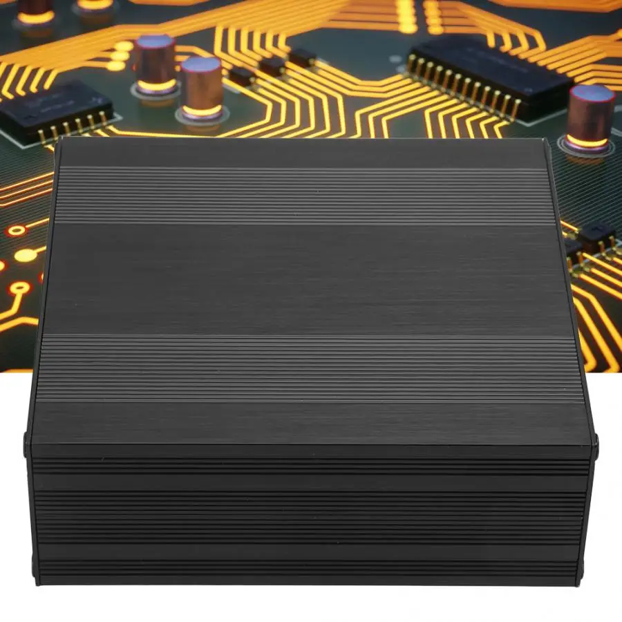 Black Aluminum Printed Circuit Board Box Split Type DIY Electronic Project Enclosure Case Aluminum Box
Black Aluminum Printed Circuit Board Box Split Type DIY Electronic Project Enclosure Case Aluminum Box