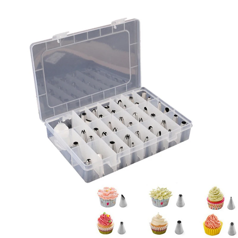 IVYSHION 8 PCS/Set Silicone Kitchen Accessories Icing Piping Cream Pastry Bag+6 Stainless Steel Nozzle DIY Cake Decorat Tips Set
IVYSHION 8 PCS/Set Silicone Kitchen Accessories Icing Piping Cream Pastry Bag+6 Stainless Steel Nozzle DIY Cake Decorat Tips Set