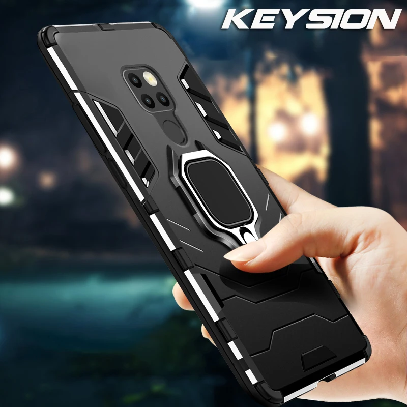 Чехол KEYSION для телефона Huawei Mate 20 Pro P30 Lite P20 гибридный жесткий силиконовый