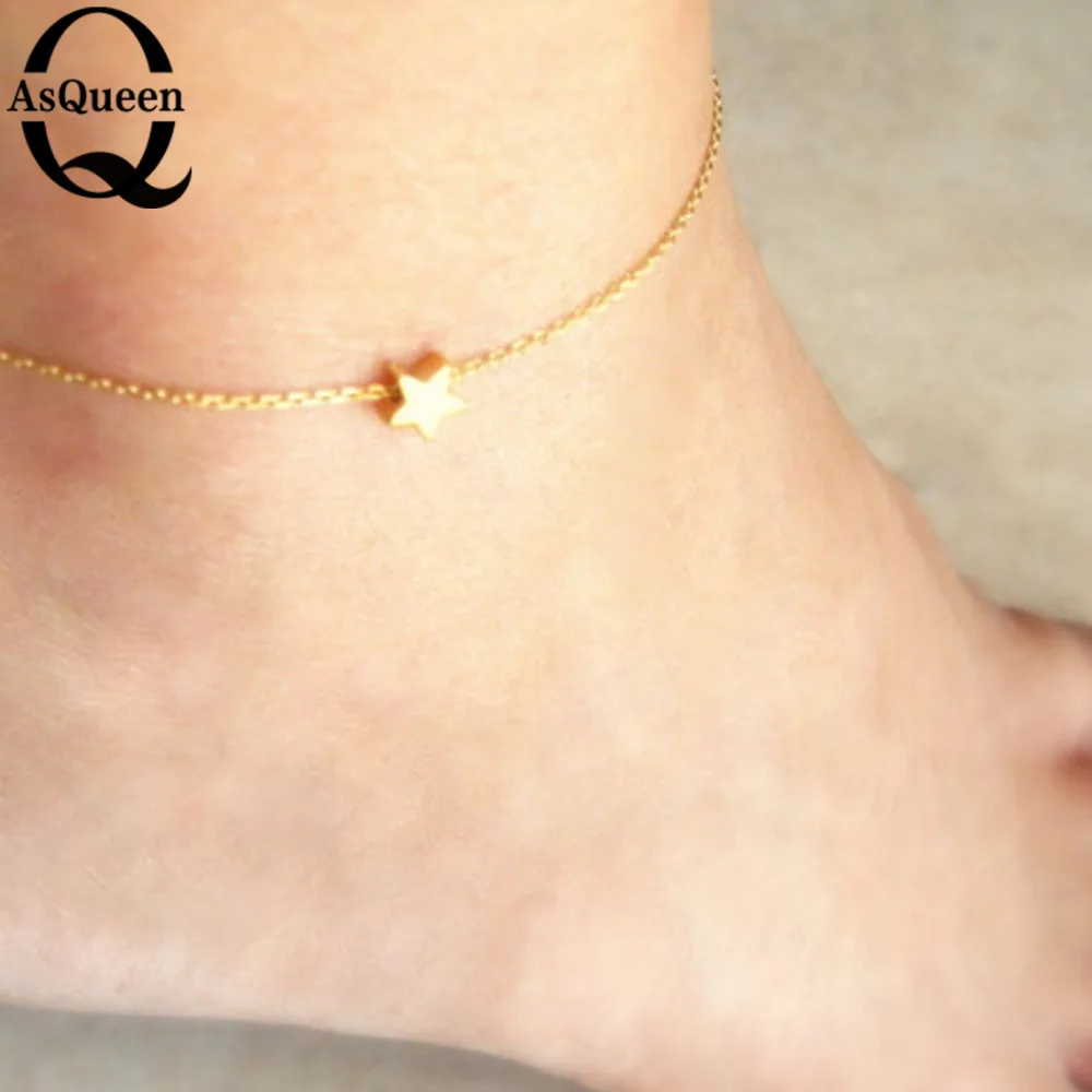 Gold Color Barefoot Star Chain Beach Jewelry Ankle Bracelet Anklet Barefoot Jewelry Bracelet On The Leg 2017 Simple
Gold Color Barefoot Star Chain Beach Jewelry Ankle Bracelet Anklet Barefoot Jewelry Bracelet On The Leg 2017 Simple