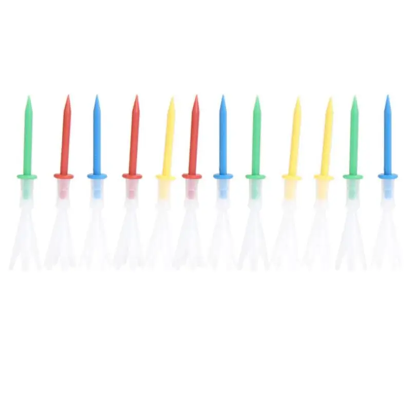 4 Yards 12pcs/Set Mixed Colors Golf Tee Professional 2.75 inch Golf Tees Golf Training Accessories Practice Golf Sports Gonkux
4 Yards 12pcs/Set Mixed Colors Golf Tee Professional 2.75 inch Golf Tees Golf Training Accessories Practice Golf Sports Gonkux