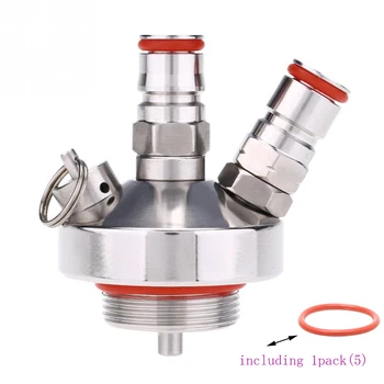 304 Stainless Steel Mini Keg Tap Dispenser Beer Connector Dispenser With Ring Bar Accessories
304 Stainless Steel Mini Keg Tap Dispenser Beer Connector Dispenser With Ring Bar Accessories