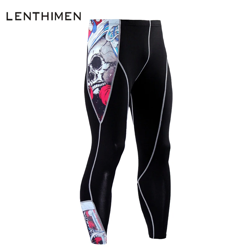 2017 Fashion Joggers Men 3D Trousers Skull Punisher MMA Leggings Bodybuilding Crossfit Quick Dry Black Mens Compression Pants
2017 Fashion Joggers Men 3D Trousers Skull Punisher MMA Leggings Bodybuilding Crossfit Quick Dry Black Mens Compression Pants
