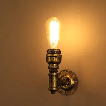 Sanyi Vintage Water Pipes Style Wall Lamp Industrial Rustic Wall Sconce Wall Light Indoor Lighting Fixture With E27 Edison Bulbs
Sanyi Vintage Water Pipes Style Wall Lamp Industrial Rustic Wall Sconce Wall Light Indoor Lighting Fixture With E27 Edison Bulbs
