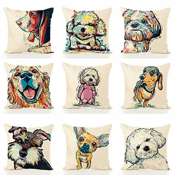 Art Cute Pet Animal Dachshund Dog Pattern Throw Pillow Covers Cotton Linen Cushion Cover Cases Pillowcases Car Sofa Home Decor 1
Art Cute Pet Animal Dachshund Dog Pattern Throw Pillow Covers Cotton Linen Cushion Cover Cases Pillowcases Car Sofa Home Decor 1