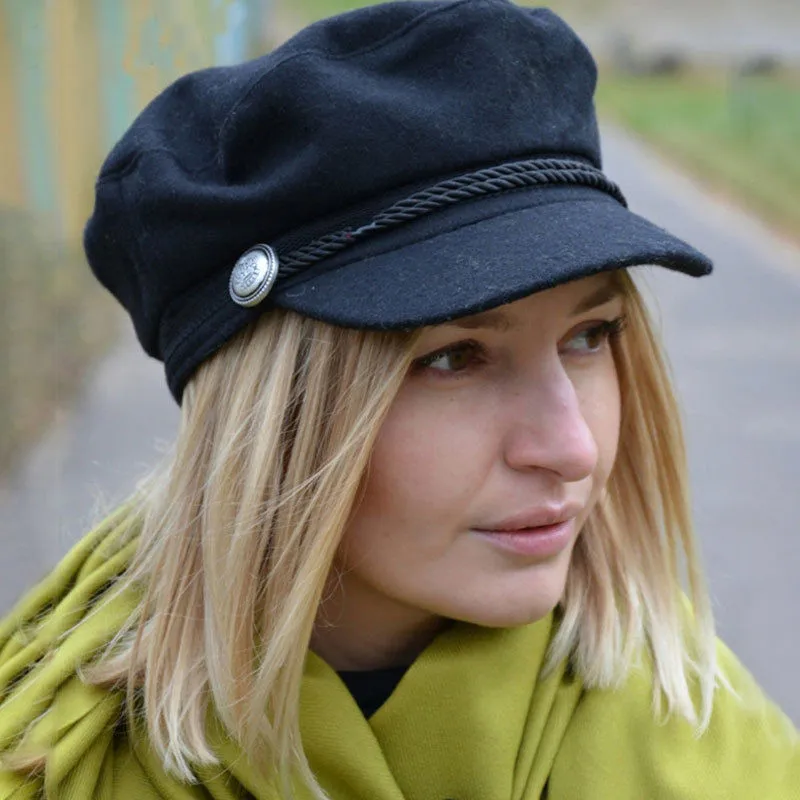New Fashion Ladies Visors Caps Hat Womens Girls Wool Blend Baker Peaked Cap Fashion Street Wear Fashion Caps
New Fashion Ladies Visors Caps Hat Womens Girls Wool Blend Baker Peaked Cap Fashion Street Wear Fashion Caps