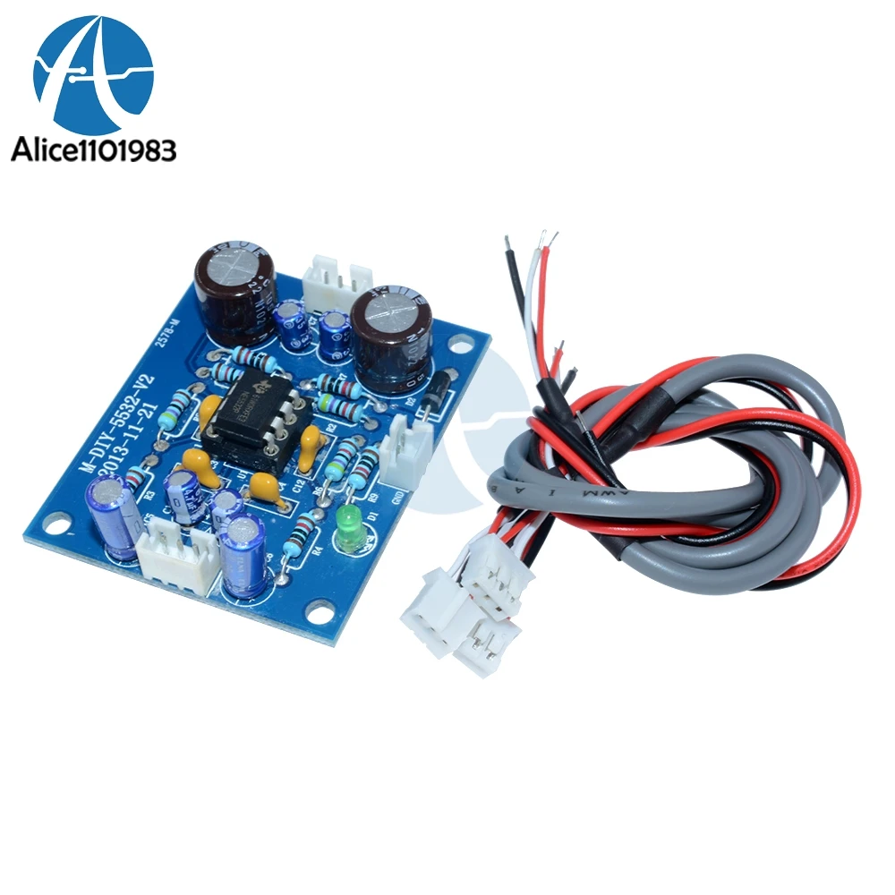 NE5532 Pre Amplifier Module OP-AMP HIFI Preamplifier Signal Bluetooth Amplifier Preamplifier Board Module 600mA DC 12V 35V
NE5532 Pre Amplifier Module OP-AMP HIFI Preamplifier Signal Bluetooth Amplifier Preamplifier Board Module 600mA DC 12V 35V