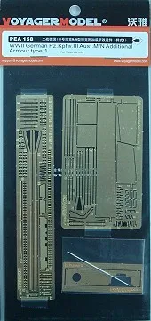KNL HOBBY Voyager Model PEA158 3 chariot M / N-side additional armor metal etched pieces
KNL HOBBY Voyager Model PEA158 3 chariot M / N-side additional armor metal etched pieces