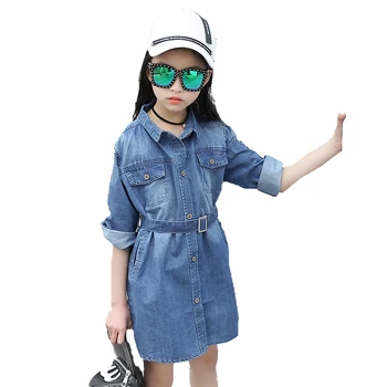Kids Dresses For Girls Blouses Long Sleeve Denim Shirt Dresses Girls Tops Spring Autumn Children Outerwear 2 4 6 7 8 10 12 Years
Kids Dresses For Girls Blouses Long Sleeve Denim Shirt Dresses Girls Tops Spring Autumn Children Outerwear 2 4 6 7 8 10 12 Years