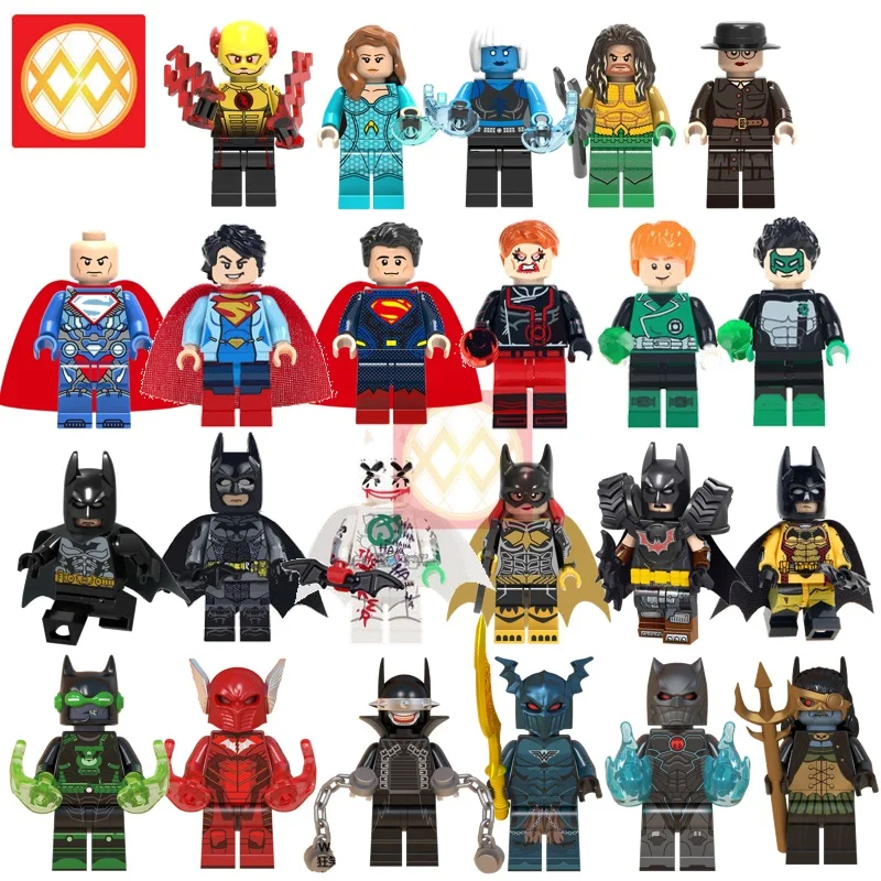 DC Super Hero Batman Red Death The Bat Who Laughs Shazam Mary Marvel Freddy Freeman Green Lantern Building Blocks Kid Toy WM6057
DC Super Hero Batman Red Death The Bat Who Laughs Shazam Mary Marvel Freddy Freeman Green Lantern Building Blocks Kid Toy WM6057
